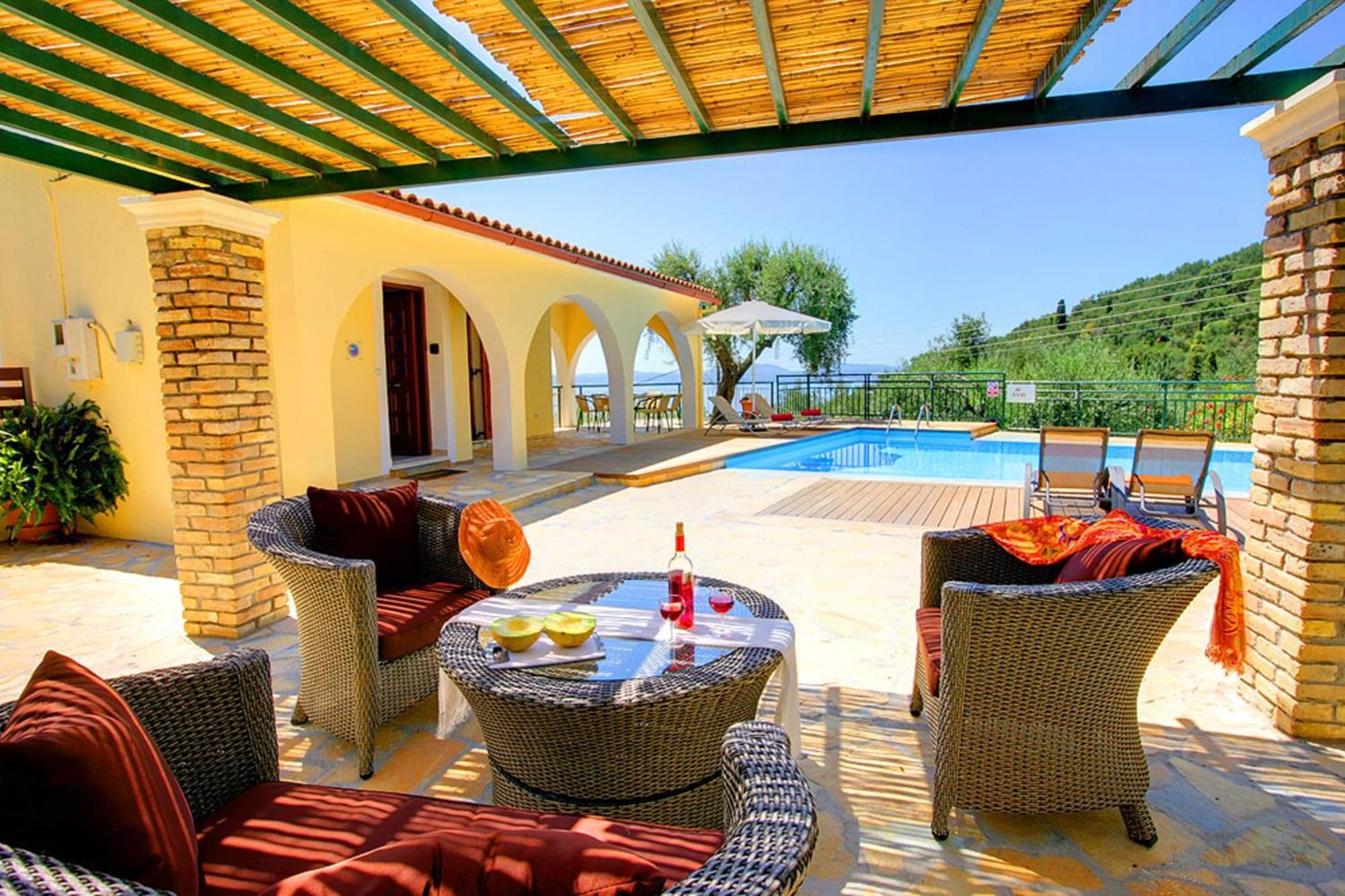 Villa Nitsa Signature Villa In Exquisite Northeastern Corfu Greece Nisaki  外观 照片