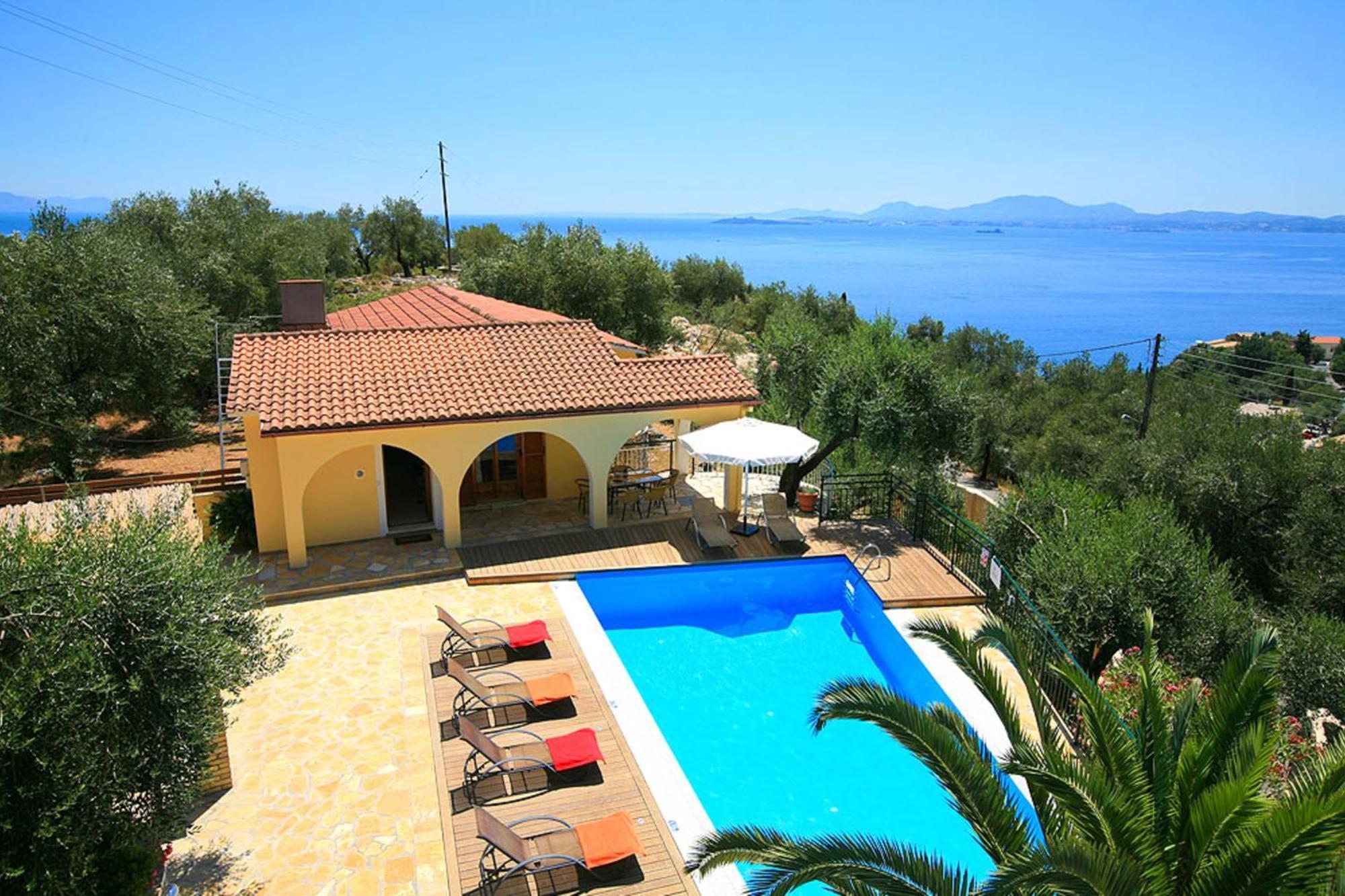 Villa Nitsa Signature Villa In Exquisite Northeastern Corfu Greece Nisaki  外观 照片